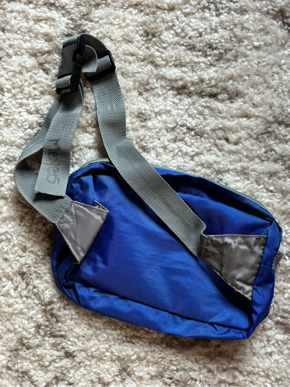 Vintage High Sierra Blue Fanny Pack Waist Pack Belt Bag Retro Outdoor Hiking